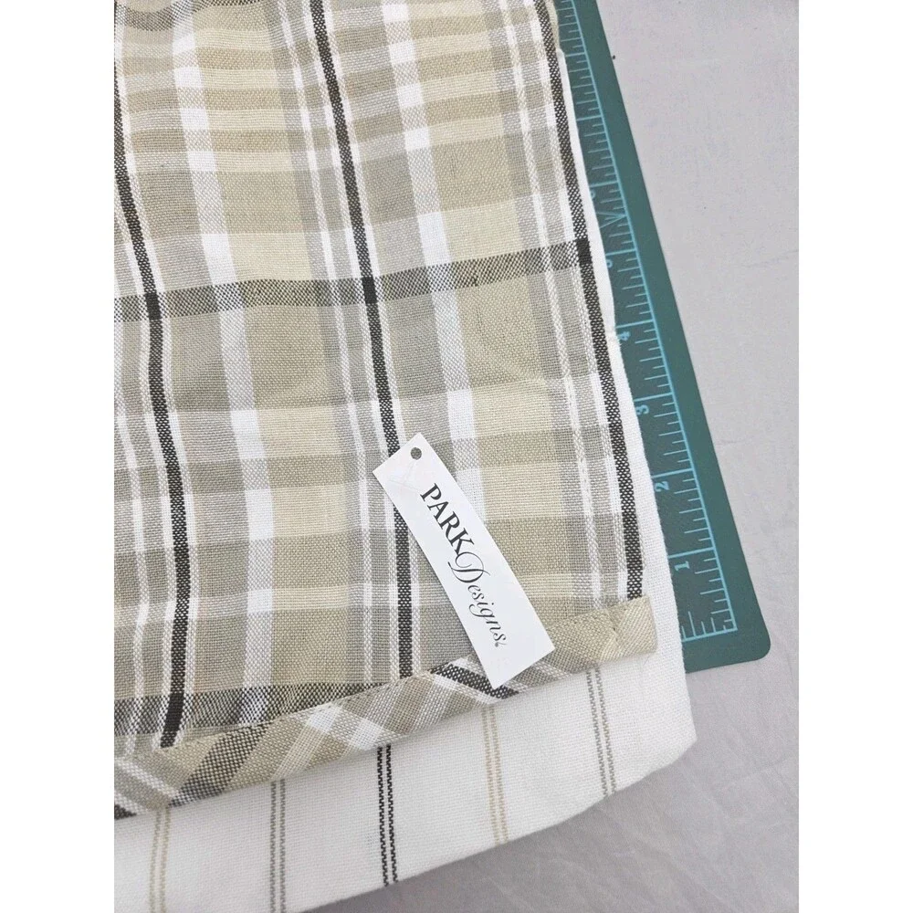 Park Designs Murray Lined Layered Valance Curtain 72 in x 16 in - One Valance